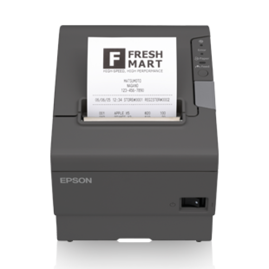 Miniprinter térmica Epson TM-T88V-834 paralela negra