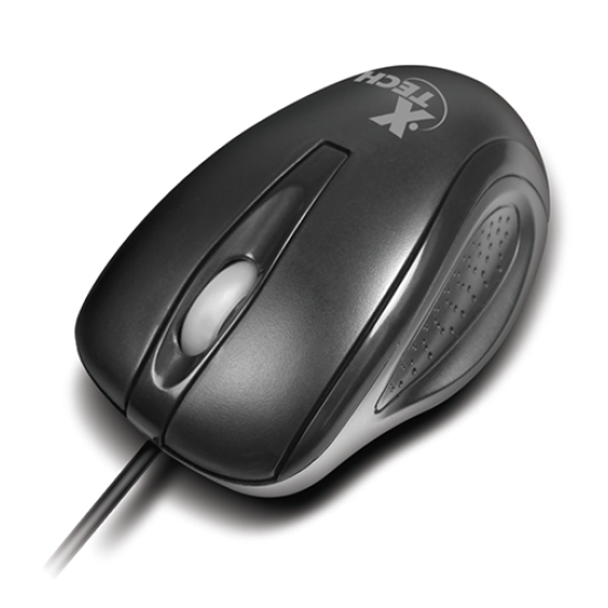 Mouse óptico XTech USB negro XTM-175