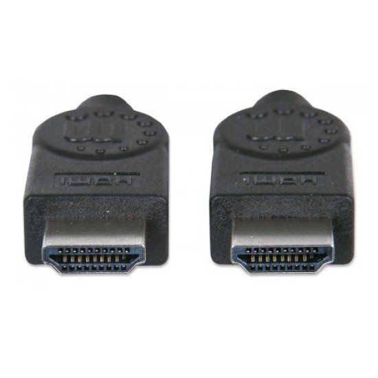 Cable HDMI 1.4 M-M de 10mts+Ethernet Manhattan, 323246