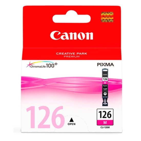 Cartucho de tinta Canon CLI-126 Magenta 4563B001AB