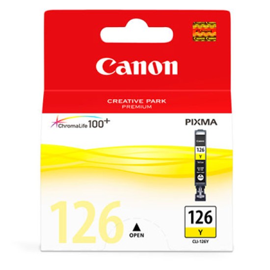 Cartucho de tinta Canon CLI-126 Amarillo 4564B001AB