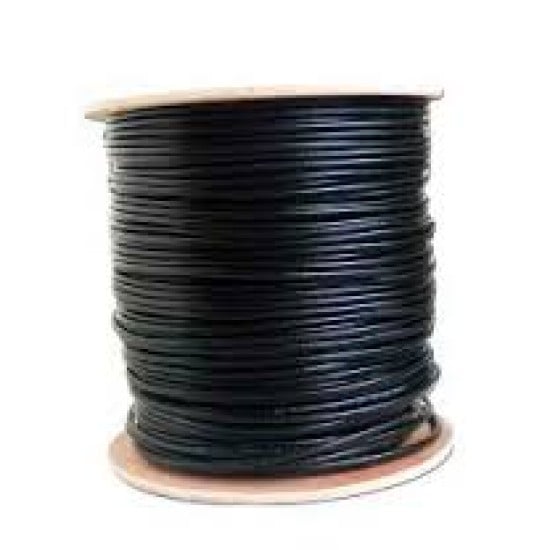 Bobina cable UTP Cat.6 negro p/ext 305mts X-Case ACCCABLE21D