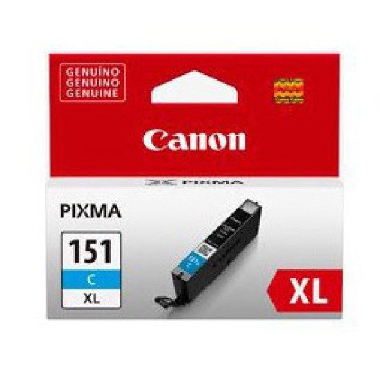 Cartucho de tinta Canon CLI-151XL C, Cyan 6478B001AA