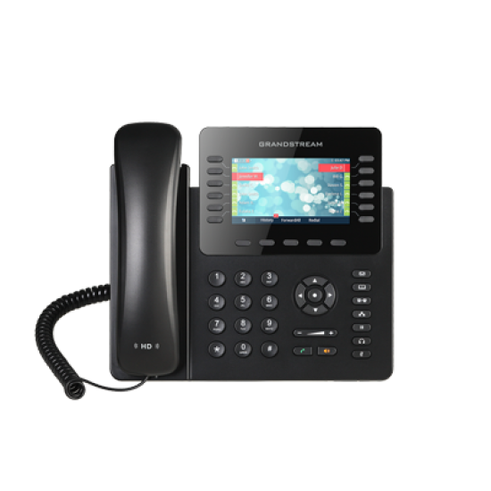 Teléfono IP Grandstream GXP2170, 15 líneas, 4 vías, POE