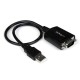 Adaptador Startech USB a puerto serie RS232 DB9 c/retención