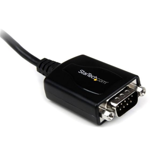 Adaptador Startech USB a puerto serie RS232 DB9 c/retención