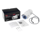 Kit DVR EV1008TURBOX+4 cámaras tipo bala+4 Eyeball Blanco
