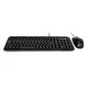 Kit teclado y mouse, multimedia USB Vorago KM-105, negro