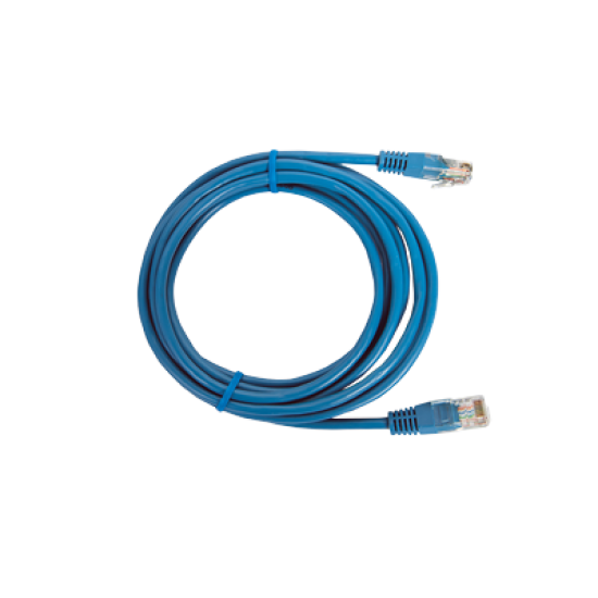 Cable de red UTP Linkedpro CAT5E 50cm color azul