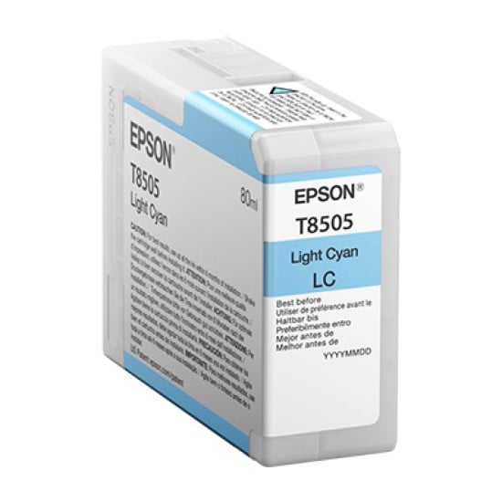 Tinta Epson Ultrachrome HD Cyan Light T850500