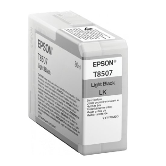 Tinta Epson Ultrachrome HD negro light T850700