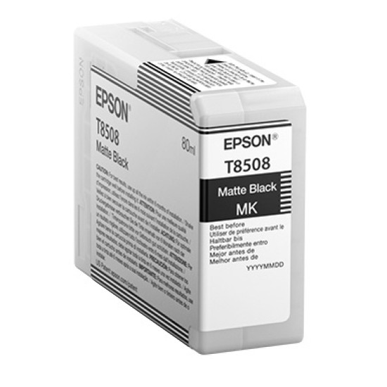Tinta Epson Ultrachrome HD negro mate T850800