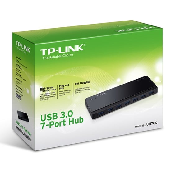 Hub de 7 puertos USB 3.0 TP-Link UH700