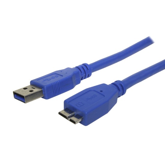 Cable USB 3.0 a micro-B de 1 metro azul X-Case USB3CAMB100