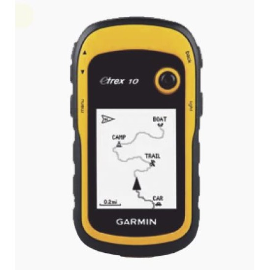 GPS Portatil Garmin Etrex10 con Pantalla 2.2" con Mapa Base Precargado, 010-00970-00