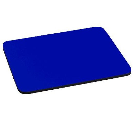 Mousepad ultraslim antiderrapante azul rey genérico 144755-2