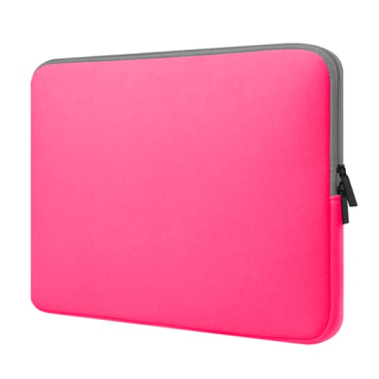 Funda para laptop 14" básica rosa, neopreno, 256014-3