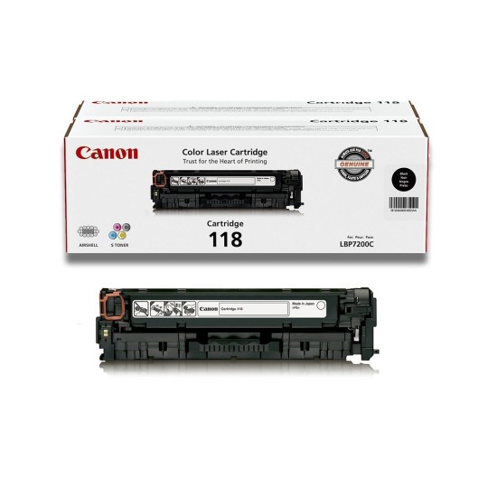 Cartucho de tinta Canon 118 negro compatible con MF8380CDW