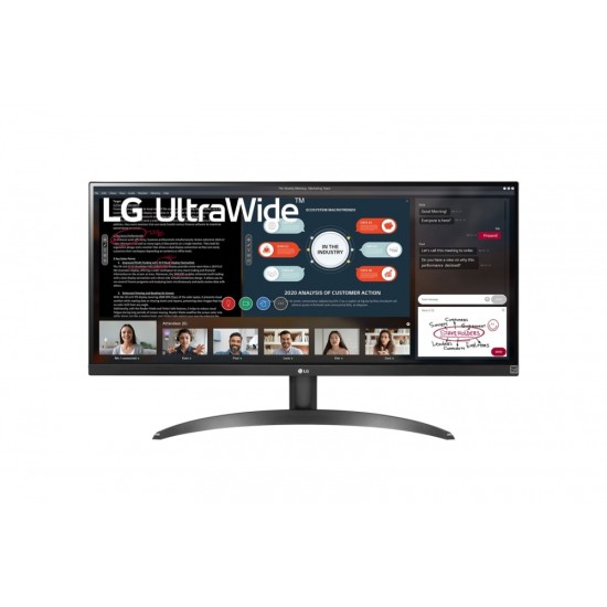 Monitor Led 29" LG 29WP500-B Ultrawide Panel IPS/ 2560X1080/ FHD/ Freesync/ 5MS/ 75HZ/ HDMI/ Negro