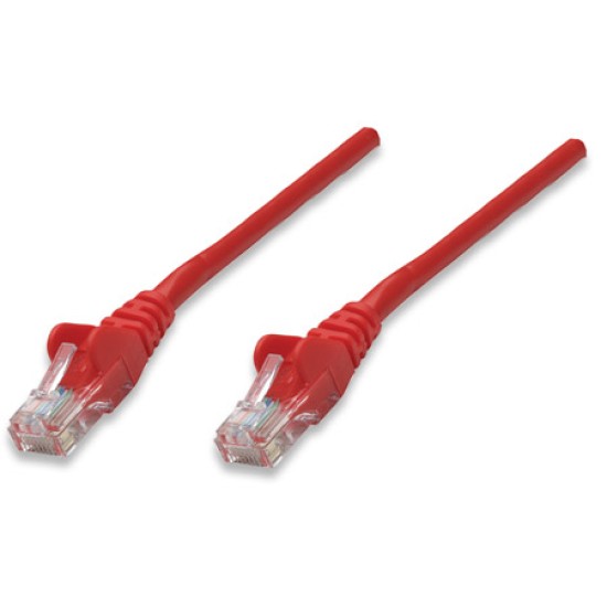 Cable de red cat. 6 de 3 metros rojo Intellinet 342179