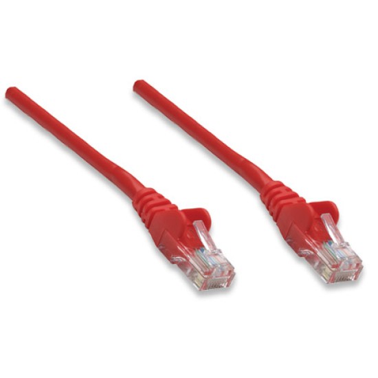 Cable de red cat. 6 de 3 metros rojo Intellinet 342179
