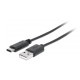 Cable USB TIPO-C, CM-AM 1.0M negro Manhattan 353298