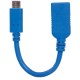 Cable adaptador USB-C 3.1 a USB-A 3.0 macho-hembra Manhattan 353540