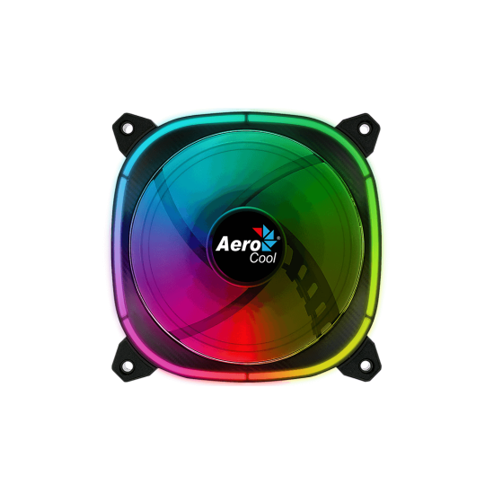 Ventilador Aerocool Astro 12 ARGB de 12CM, 1000RPM,12 V,7.32W,6 Pin, 4710562750157