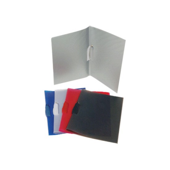 5 piezas folder plastico MAE con clip colores varios tamaño carta, 5PCK-FOC