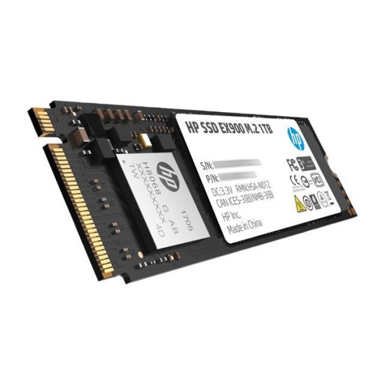 Unidad de Estado Solido M.2 1TB NVME HP EX900 2100MB PCIE Gen 3X4, 5XM46AA#ABC