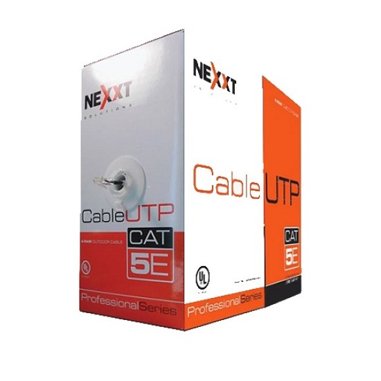 Bobina de cable UTP Nexxt Cat5E azul 305m, 798302030022