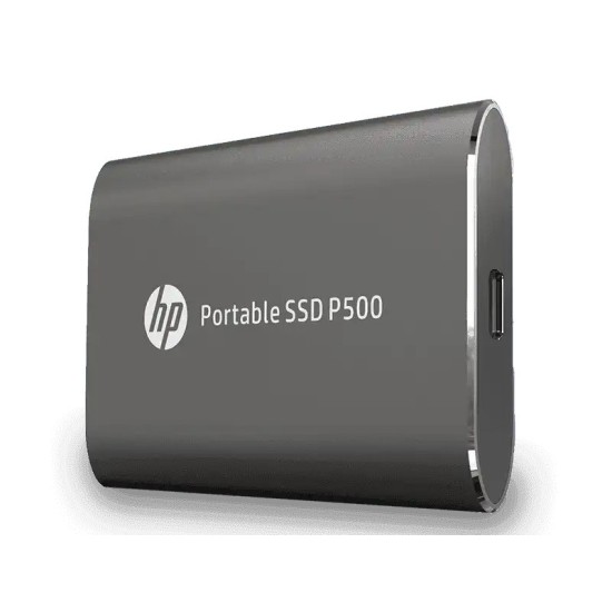 Unidad de Estado Solido Externo Portátil 500GB HP P500, Tipo-C USB 3.1, 370MB,  7NL53AA#ABC