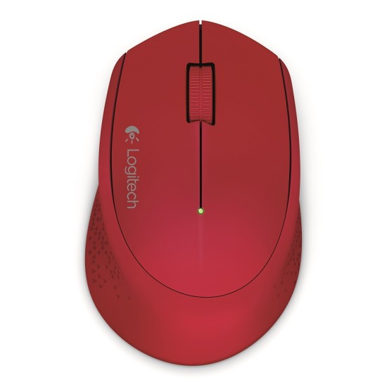 Mouse inalámbrico Logitech M280 rojo, 910-004286