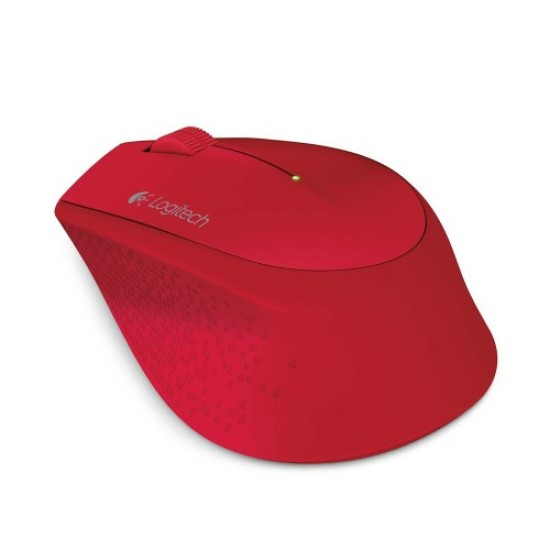 Mouse inalámbrico Logitech M280 rojo, 910-004286