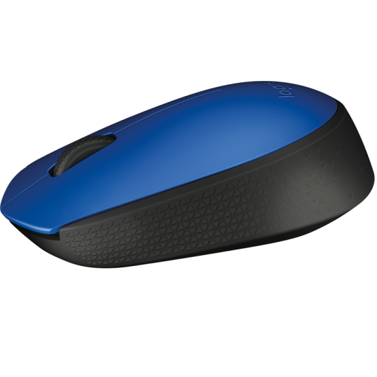 Mouse inalámbrico Logitech M170 color azul, 910-004800, receptor mini