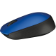 Mouse inalámbrico Logitech M170 color azul, 910-004800, receptor mini