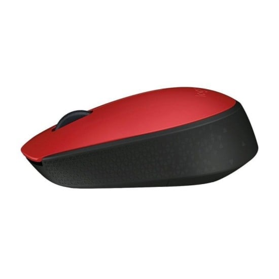 Mouse inalámbrico Logitech M170 color rojo, 910-004941 receptor mini