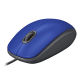 Mouse alámbrico Logitech M110 USB silent azul 910-005491