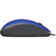 Mouse alámbrico Logitech M110 USB silent azul 910-005491