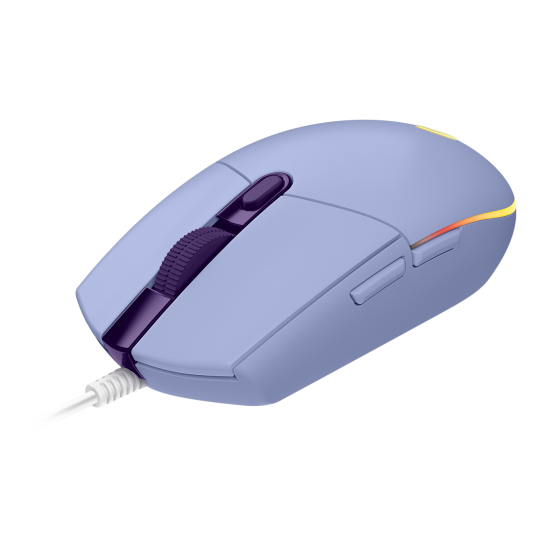 Mouse Gaming Logitech G203 Lightsync Color Lila, 8000 DPI, RGB, 910-005852