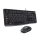 Kit teclado y mouse Logitech MK120 negro USB 920-004428