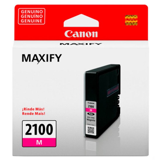 Tinta Canon Pgi-2100 XL Magenta Alto Rendimiento, 9281b001aa