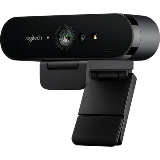 Cámara Web para videoconferencias Logitech Brio, 960-001105 ULTRA HD 4K CON HDR