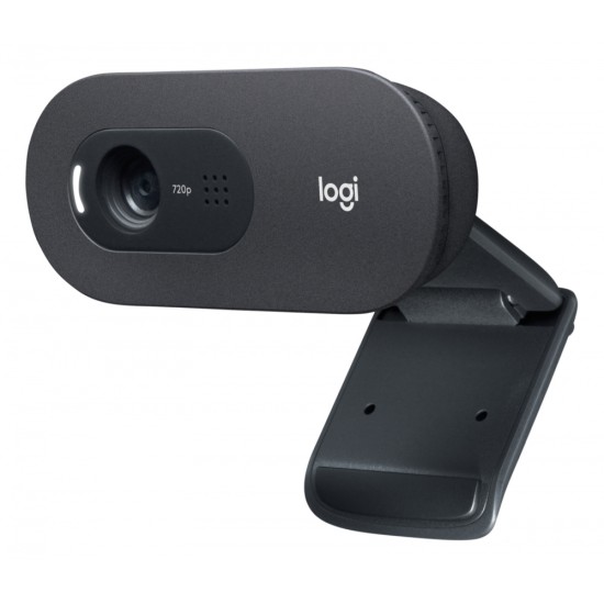 Webcam Logitech C505 Videoconferencias HD 720P USB Negro, 960-001367