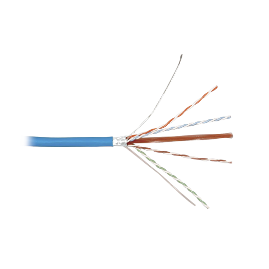 Bobina de cable para UTP de 4 pares Categoría 6A azul 305m, 9A6R4-A5