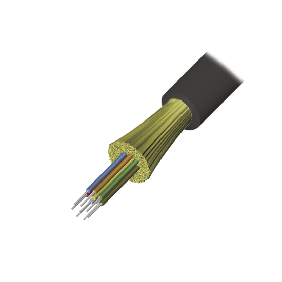 Cable de fibra óptica Siemon 12 hilos OS2, 9GD8P012G-E201A