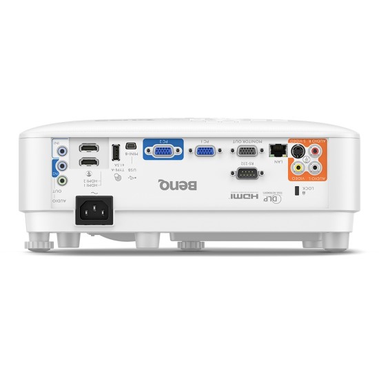 Videoproyector Benq MW826STH DLP 3500 Lumenes ANSI/ WXGA 1280X800/ HDMI/ USB/ Color Balnco. 9H.JMW77.13L