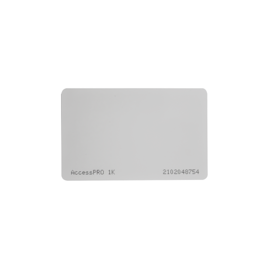 Tarjeta MIFARE Classic / Tipo ISO Card / Memoria 1Kb / Imprimible / Frecuencia 13.56 Mhz, ACCESS-CARD-M1K