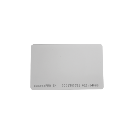 Tarjeta Proximidad Delgada 125 Khz (tipo EM) / Imprimible, ACCESS-ISO-CARD