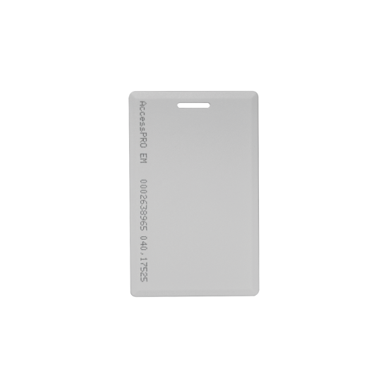 Tarjeta Proximidad Gruesa 125 Khz (tipo EM) con perforación, ACCESS-PROX-CARD